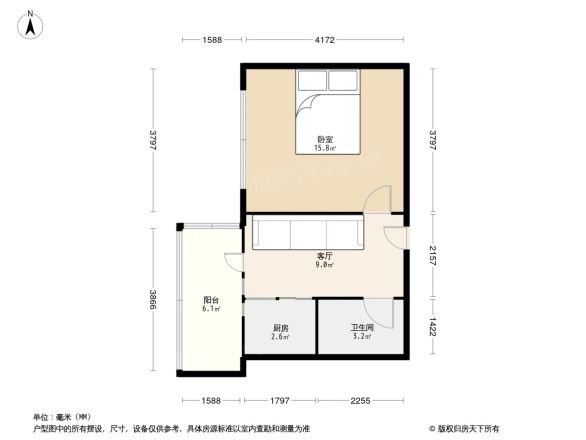 和兴七道街小区户型图