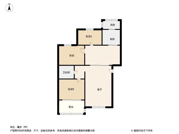 世纪嘉园(涿州)户型图
