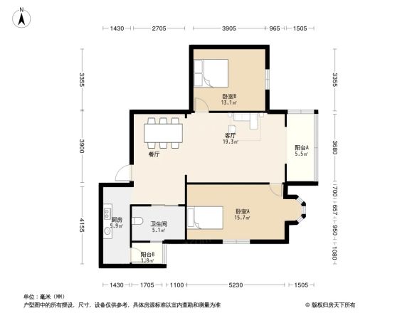珍泉颐园户型图