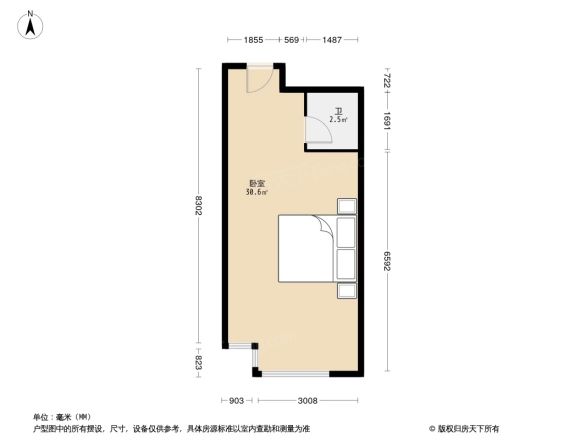 绿地中心公寓户型图