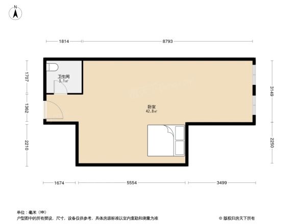 信达蓝庭福邸户型图