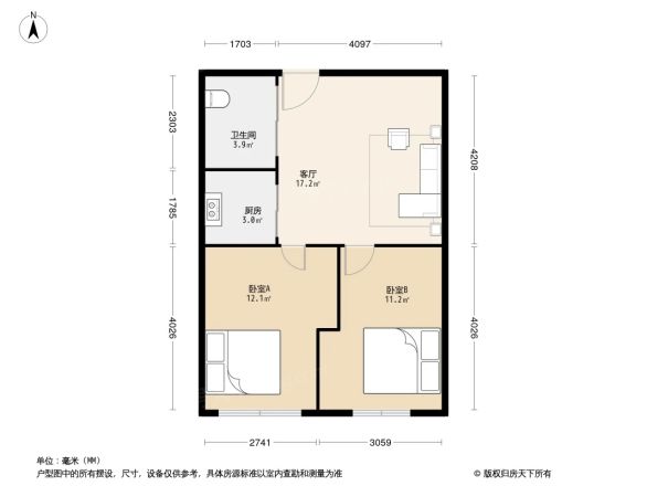 福海大厦户型图