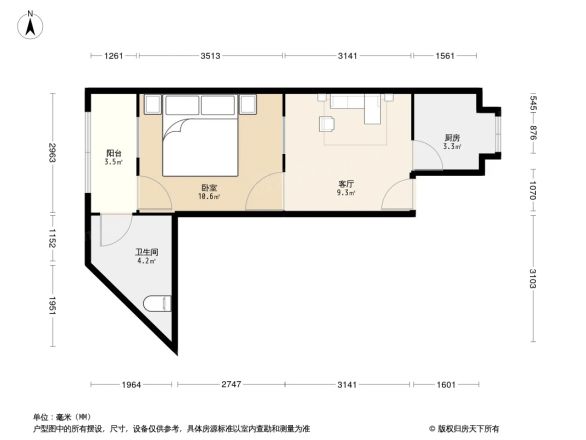 棕帽巷户型图