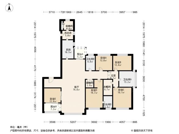 华府天地户型图