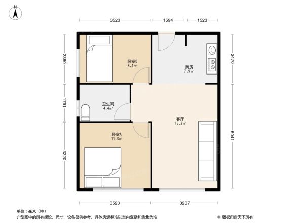 易构街区户型图