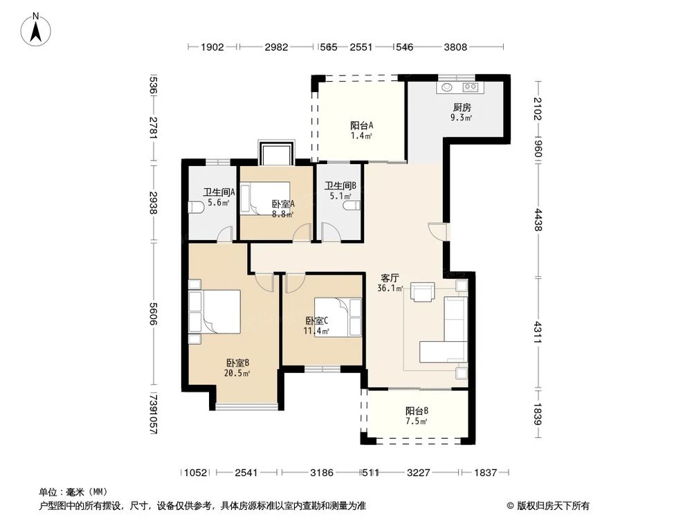 相似户型图