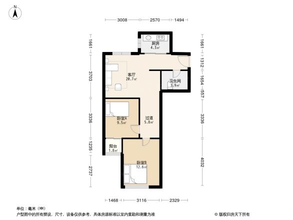裕龙檀顶山户型图