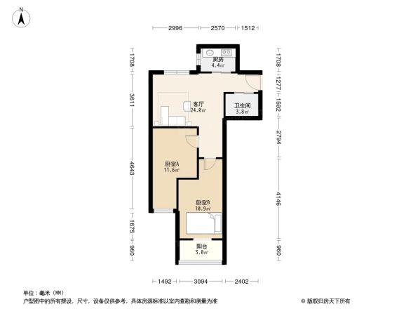 裕龙檀顶山户型图