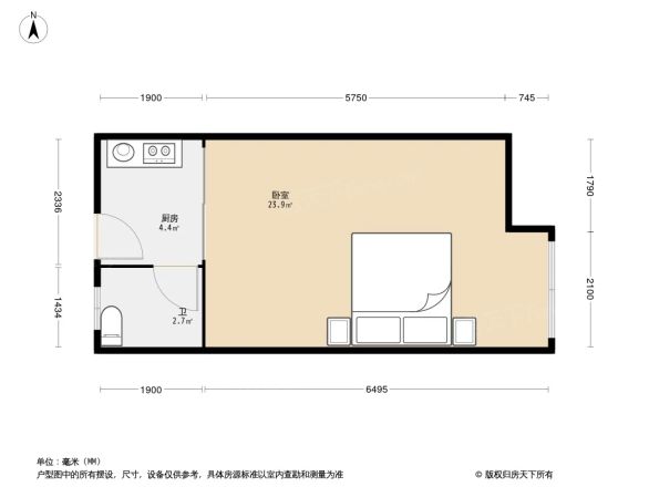 巧克力空间户型图