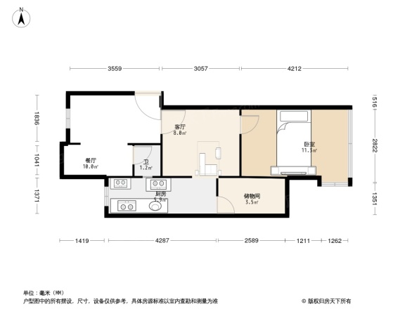 半步街户型图