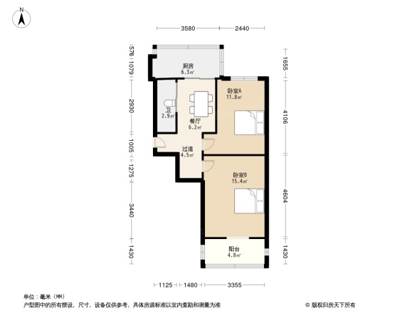 幸合里户型图
