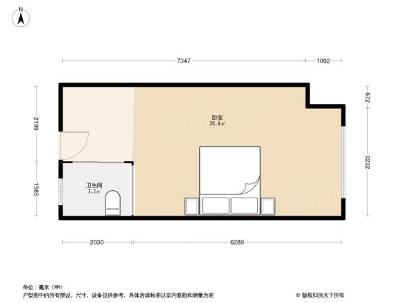 巧克力空间户型图