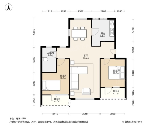 福邸金海翠林户型图