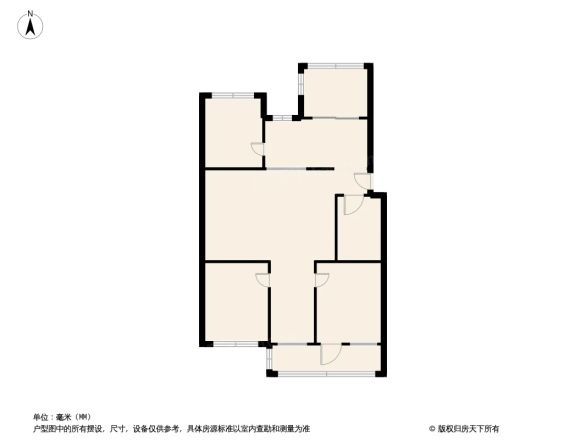 兴泰花园户型图