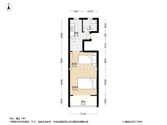 控江路680弄小区户型图