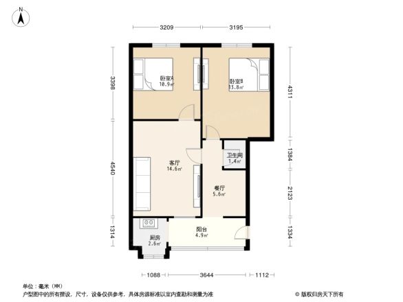 莲塘中大道住宅楼户型图