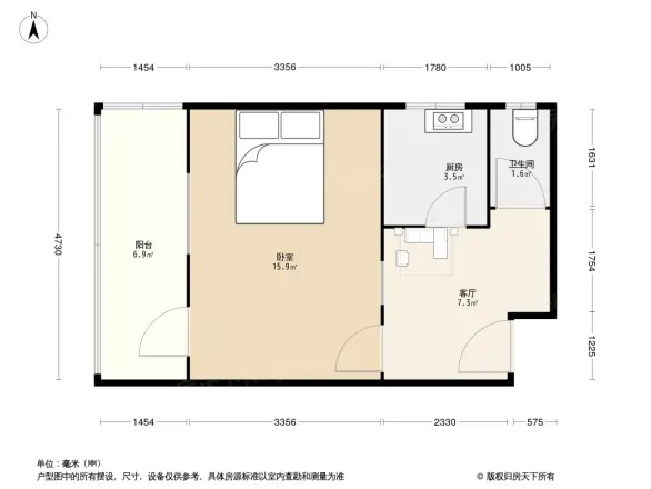 和平新村户型图