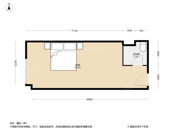 信达蓝庭福邸户型图