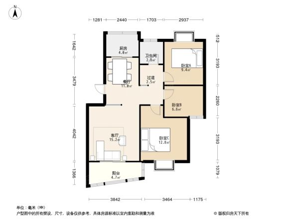 八公里小区户型图