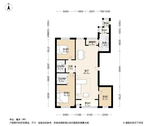 艺品枫景户型图