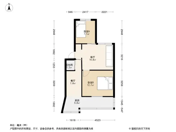 前桶巷户型图