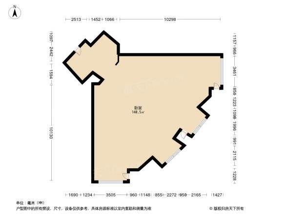 国贸中心住宅户型图
