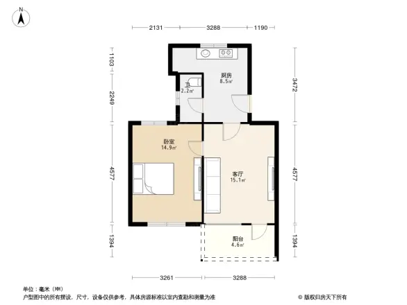 稀土研究所宿舍户型图
