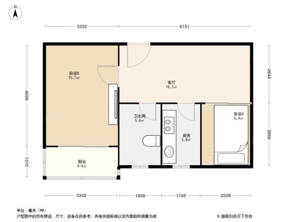 山龙新村户型图
