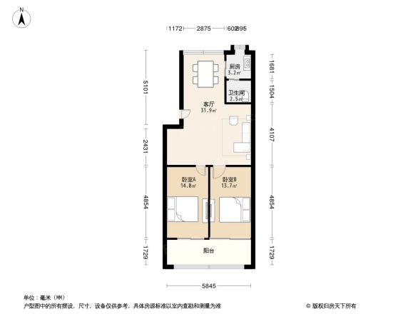 解放路草珊瑚宿舍户型图