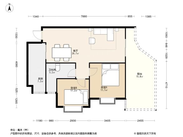 骋望壹品峯户型图