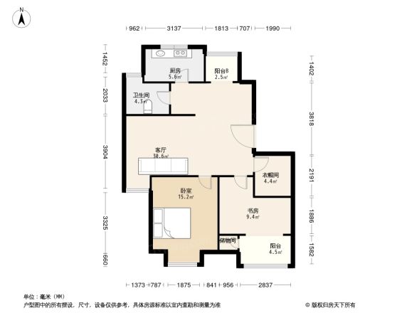 环球翡翠湾花园户型图