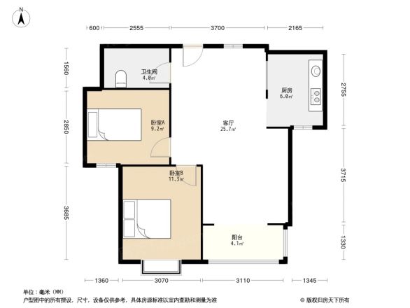 宋城美域户型图