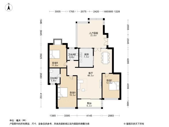 湘江世纪城望江苑户型图