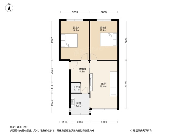 前桶巷户型图