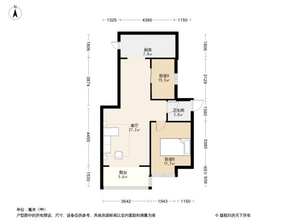 翠谷户型图