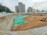 万宁国际在建工地实景图