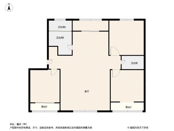 阳光海洋花园户型图