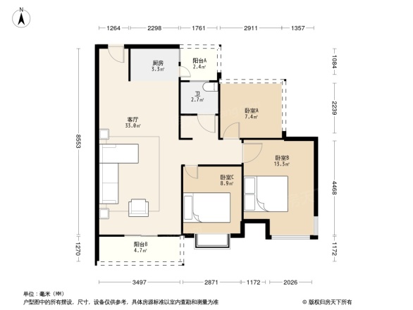 海普四季绿城户型图