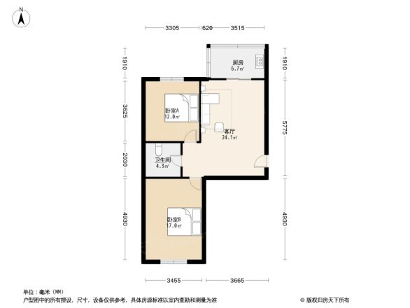 学府三道街5号户型图