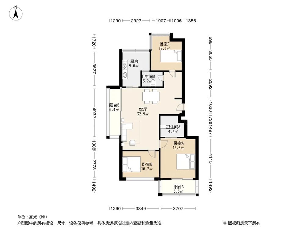 相似户型图