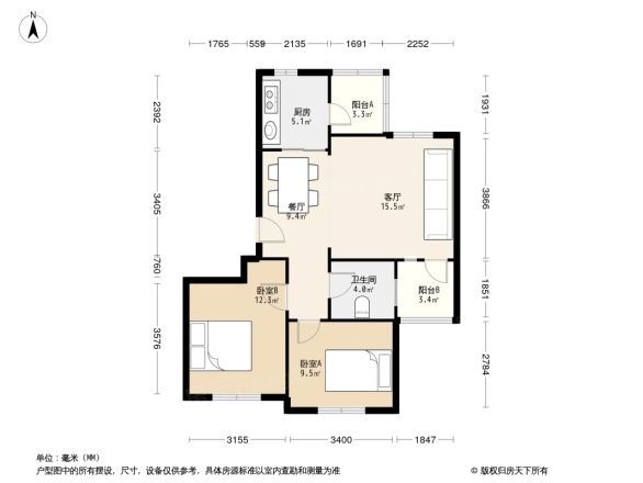 临港蓝色城邦户型图