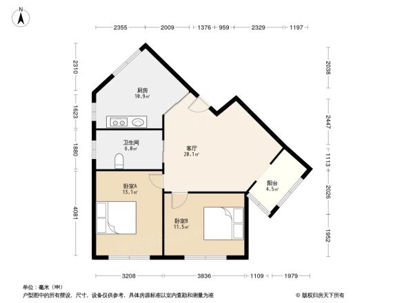 平阳新村三街坊户型图