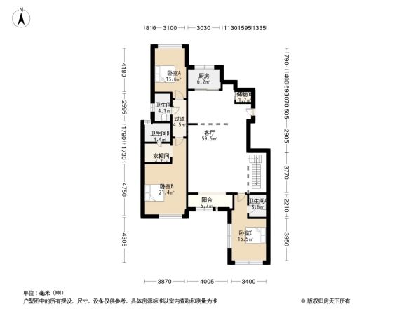 青特城别墅户型图