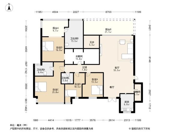 招商境界户型图