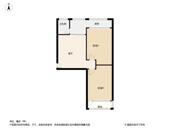 污水处理厂宿舍户型图