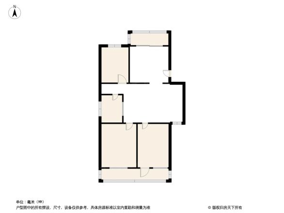 兴泰花园户型图