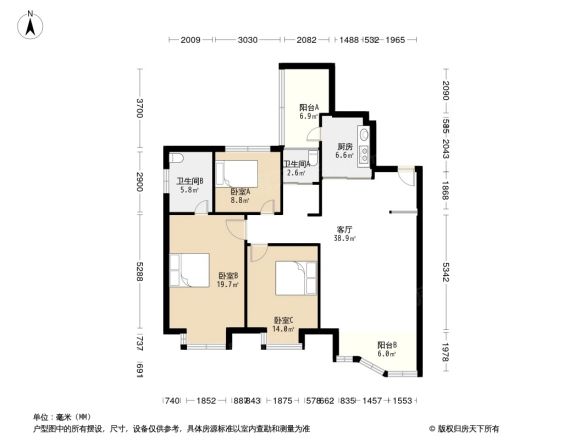 荣鑫家园户型图