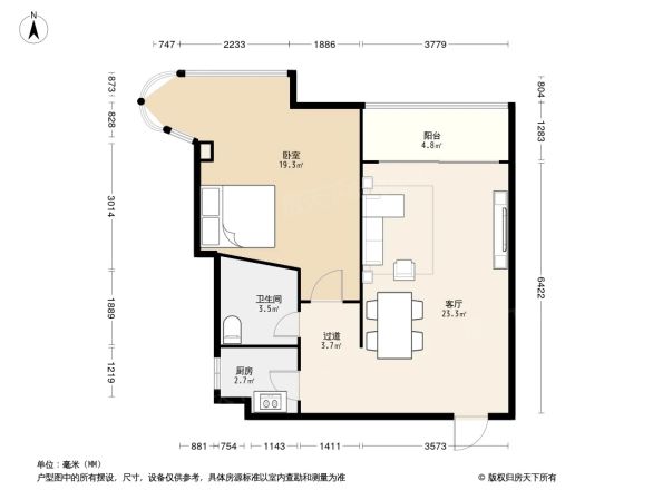 半岛融园户型图