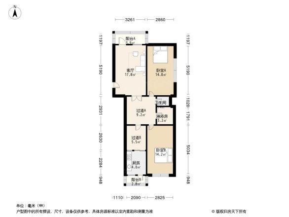 学府三道街5号户型图