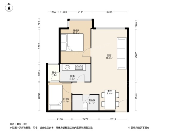 版筑青果户型图